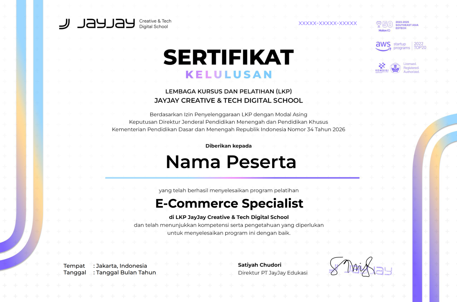 certificat