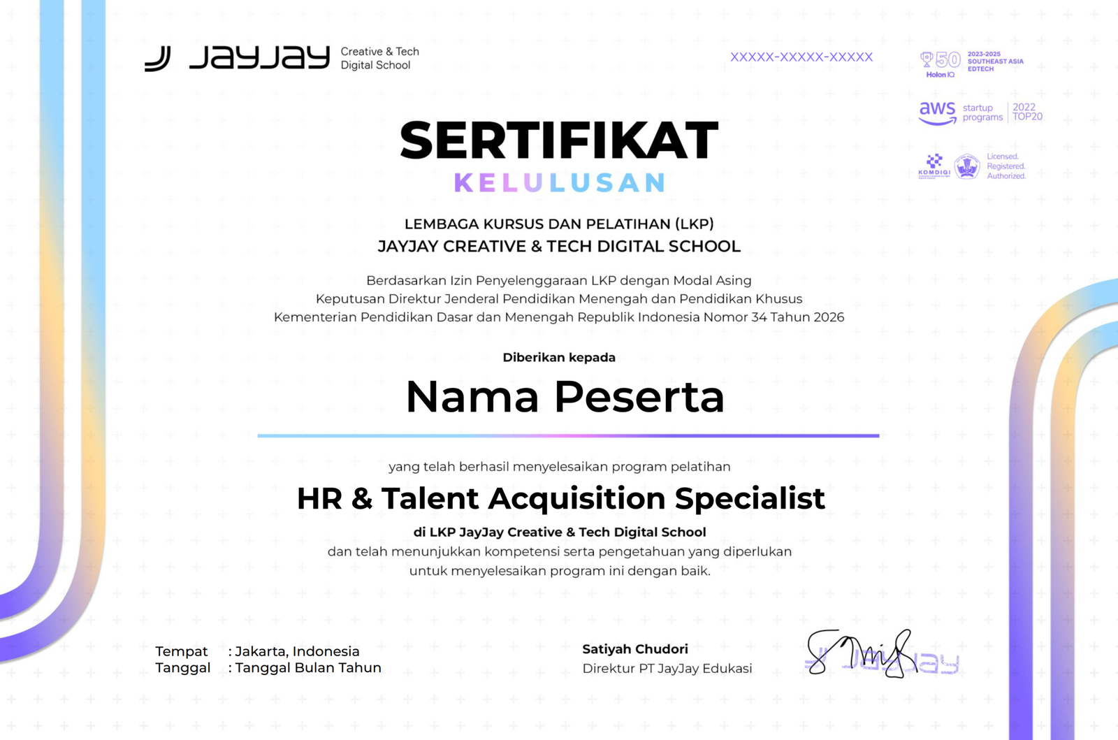 certificat