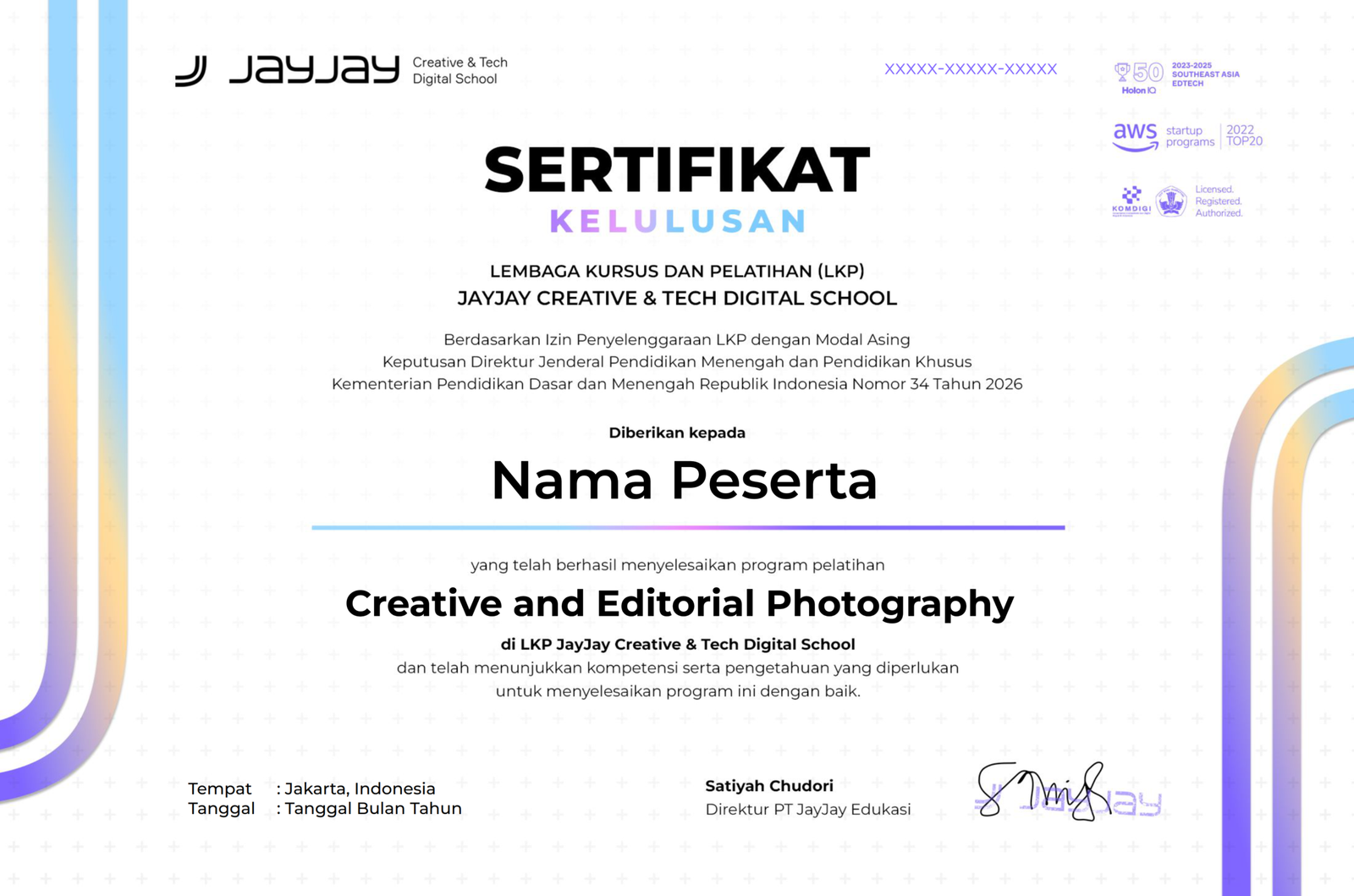 certificat
