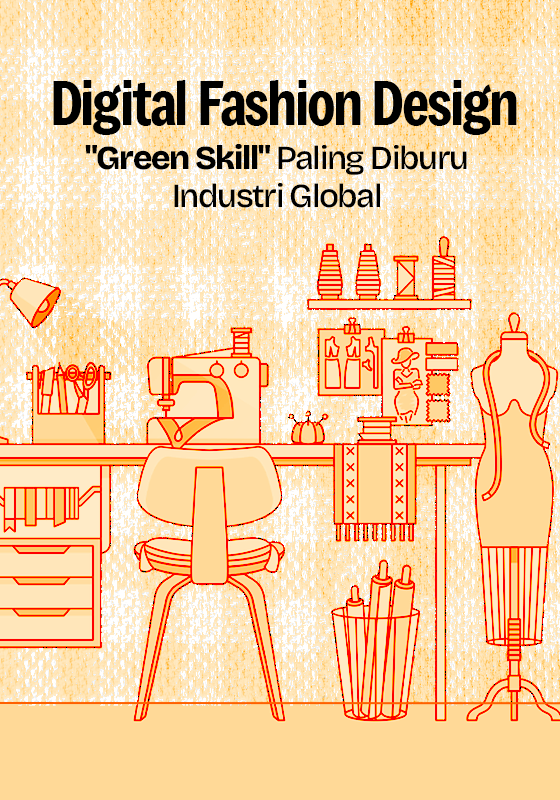 Digital Fashion Design: “Green Skill” Paling Diburu Industri Global di 2026