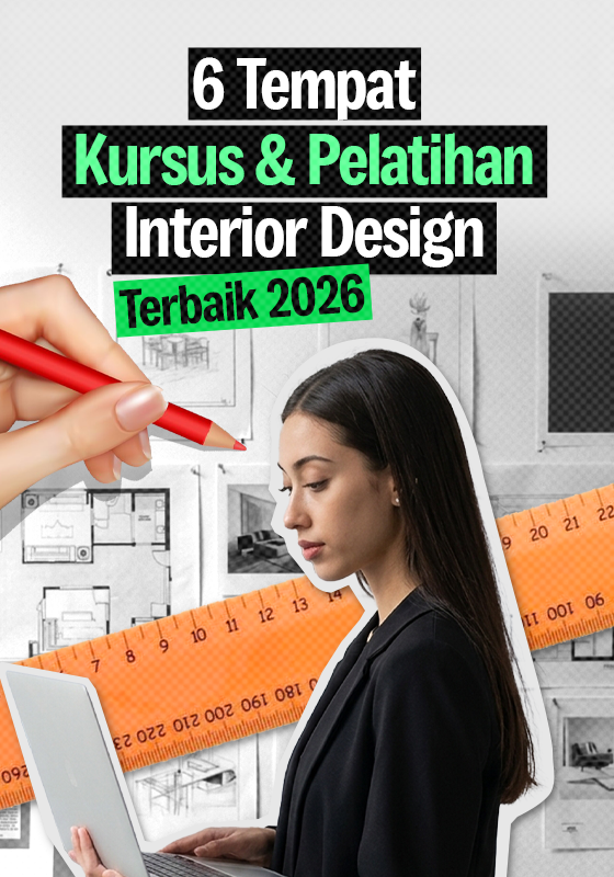 6 Tempat Kursus & Pelatihan Interior Design Terbaik 2026
